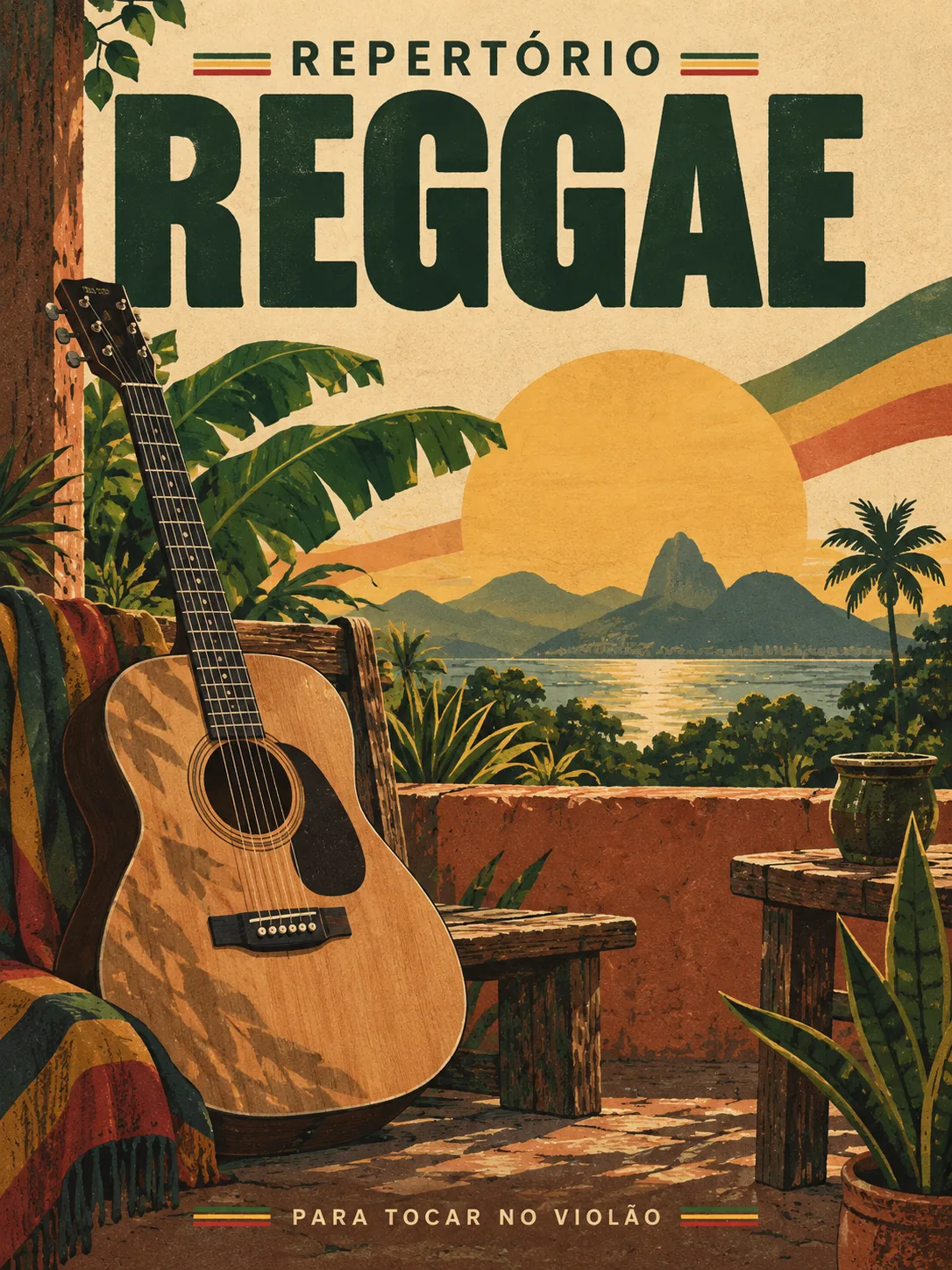 Capa ilustrativa do bônus Repertório de Reggae
